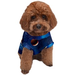 3d Universe Space Star Planet Dog T-shirt by Grandong