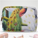 Peacock Art Make Up Pouch (Medium) View1