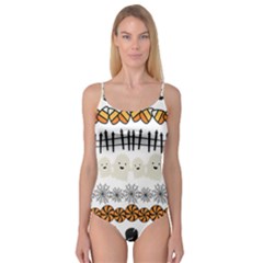 Halloween Holidays Camisole Leotard  by Sarkoni