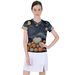 Pumpkin Halloween Women s Sports Top by Ndabl3x