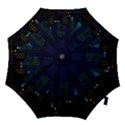 Pixel Art Night City Japan Hook Handle Umbrellas (Small) View1