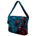 Spiral Abstract Pattern Abstract Buckle Messenger Bag View2