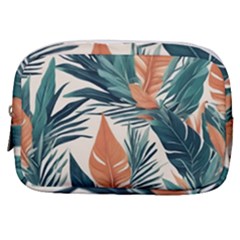 Colorful Tropical Leaf Make Up Pouch (small) by Jack14