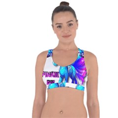 Pinkie Pie  Cross String Back Sports Bra by Internationalstore