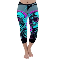 Aesthetic Art  Capri Winter Leggings  by Internationalstore