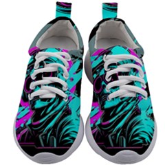 Aesthetic Art  Kids Athletic Shoes by Internationalstore