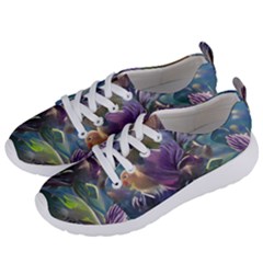 Abstract Blossoms  Women s Lightweight Sports Shoes by Internationalstore