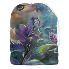 Abstract Blossoms  Drawstring Pouch (3xl) by Internationalstore
