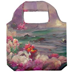 Abstract Flowers  Foldable Grocery Recycle Bag by Internationalstore