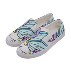 Waitress T- Shirt Awesome Unicorn Waitresses Are Magical For A Waiting Staff T- Shirt Women s Canvas Slip Ons by ZUXUMI