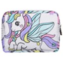 Waitress T- Shirt Awesome Unicorn Waitresses Are Magical For A Waiting Staff T- Shirt Make Up Pouch (Medium) View2