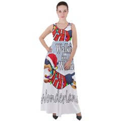 Weiner T- Shirt Walking In A Weiner Wonderland T- Shirt (1) Empire Waist Velour Maxi Dress by ZUXUMI