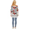 Weiner T- Shirt Walking In A Weiner Wonderland T- Shirt (1) Off Shoulder Chiffon Pocket Shirt View4