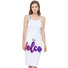 Arts Bodycon Cross Back Summer Dress by Internationalstore