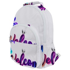 Arts Rounded Multi Pocket Backpack by Internationalstore