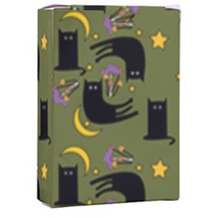 Cat Cartoon Cats Animal Pattern Playing Cards Single Design (rectangle) With Custom Box by Pakjumat