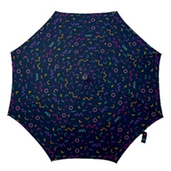 Scribble Pattern Texture Hook Handle Umbrellas (large) by Pakjumat