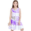 Epilepsy Awareness T- Shirt Epilepsy Awareness Sunflower God Give The Hardest Battles T- Shirt Kids  Skater Dress View1