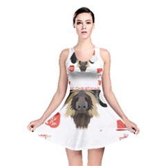 German Wirehaired Pointer T- Shirt German Wirehaired Pointer Merry Christmas T- Shirt Reversible Skater Dress by ZUXUMI