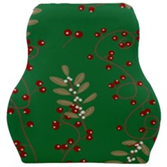 Christmas December Background Car Seat Velour Cushion  by uniart180623