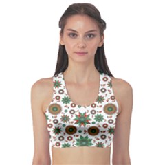 Pattern Abstract Seamless Fitness Sports Bra by uniart180623