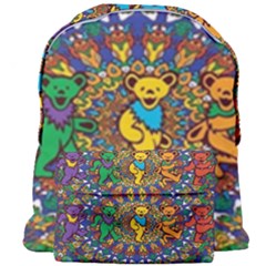 Grateful Dead Pattern Giant Full Print Backpack by Sarkoni