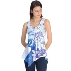 Peacock Sleeveless Tunic by uniart180623