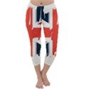 Union Jack England Uk United Kingdom London Capri Winter Leggings  View1