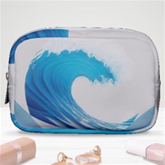Wave Tsunami Tidal Wave Ocean Sea Water Make Up Pouch (small) by uniart180623
