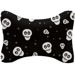 Skull Pattern Seat Head Rest Cushion by Ket1n9