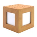 Girly Girlie Punk Skull Wood Photo Frame Cube View1