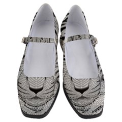 Tiger Head Women s Mary Jane Shoes by Ket1n9