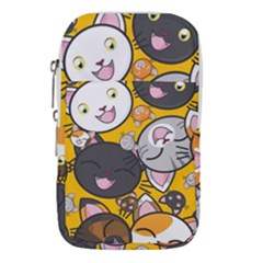 Cats-cute-kitty-kitties-kitten Waist Pouch (small) by Ket1n9