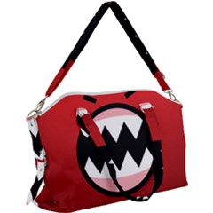 Funny Angry Canvas Crossbody Bag by Ket1n9