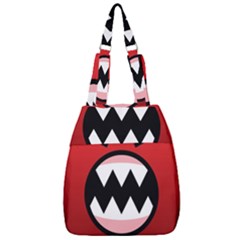 Funny Angry Center Zip Backpack by Ket1n9
