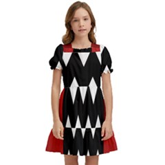 Funny Angry Kids  Puff Sleeved Dress by Ket1n9