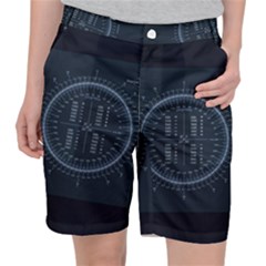 Minimalistic Knowledge Mathematics Trigonometry Women s Pocket Shorts by Ket1n9