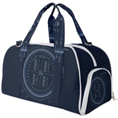 Minimalistic Knowledge Mathematics Trigonometry Burner Gym Duffel Bag by Ket1n9