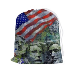 Usa United States Of America Images Independence Day Drawstring Pouch (2xl) by Ket1n9