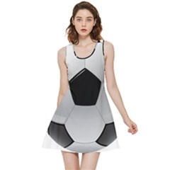 Soccer Ball Inside Out Reversible Sleeveless Dress by Ket1n9