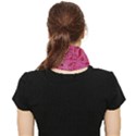Pink Circuit Pattern Face Covering Bandana (Triangle) View2