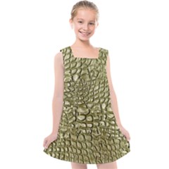 Aligator-skin Kids  Cross Back Dress by Ket1n9
