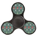 Beautiful Knitted Christmas Pattern Finger Spinner View2