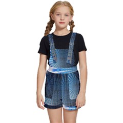 Data-computer-internet-online Kids  Short Overalls by Ket1n9
