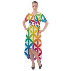 Heart Energy Medicine Front Wrap High Low Dress by Ket1n9