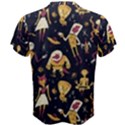 Alien Surface Pattern Men s Cotton T-Shirt View2