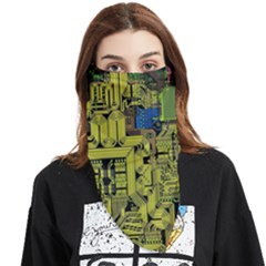 Technology Circuit Board Face Covering Bandana (triangle) by Ket1n9