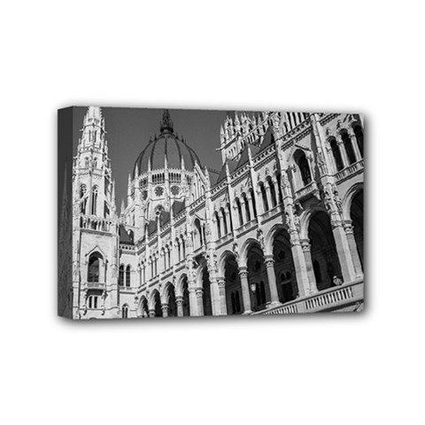 Architecture-parliament-landmark Mini Canvas 6  X 4  (stretched) by Ket1n9