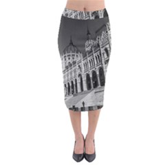 Architecture-parliament-landmark Midi Pencil Skirt by Ket1n9