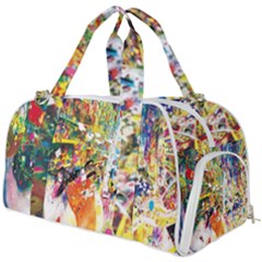 Multicolor Anime Colors Colorful Burner Gym Duffel Bag by Ket1n9